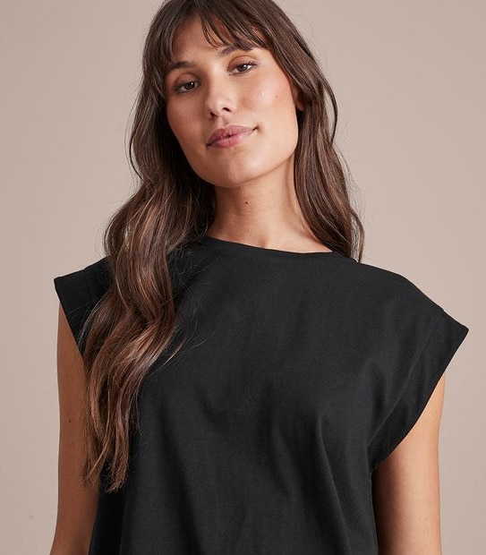 Organic Cotton Muscle Tank Top