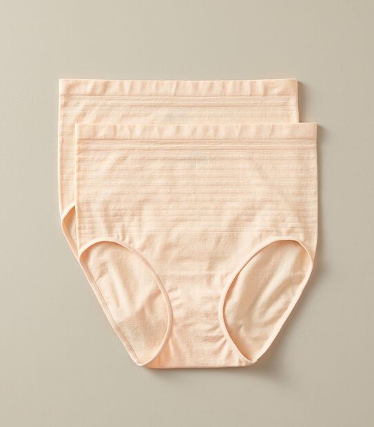 2 Pack Matte and Shine Seamfree Full Briefs; Style: LFK29860