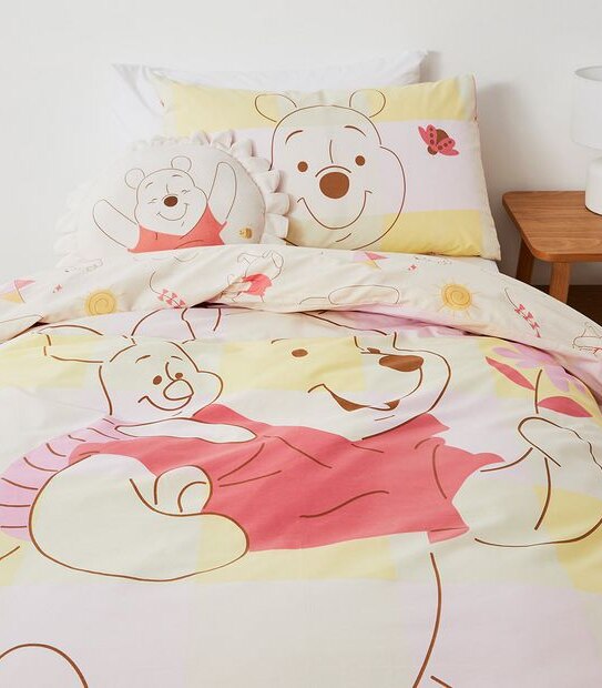 Winnie The Pooh Quilt Cover Set - Single Bed
