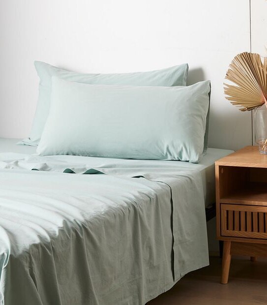 Arlo Stonewash 2 Pack Pillowcases