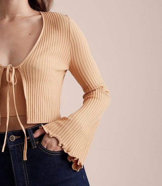 Lily Loves Tie Front Cardigan