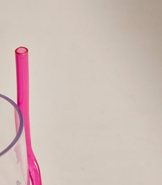 Disney Aristocats Cup & Curly Straw