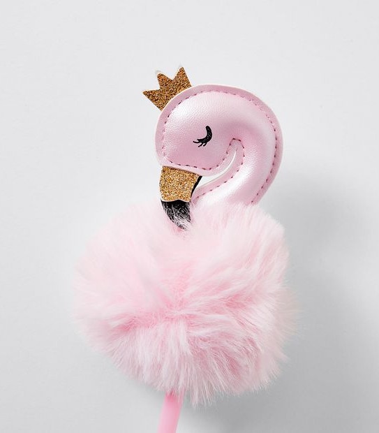 Swan Pom Pom Pen