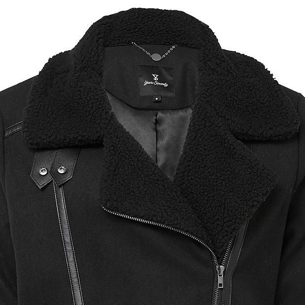 target shearling jacket