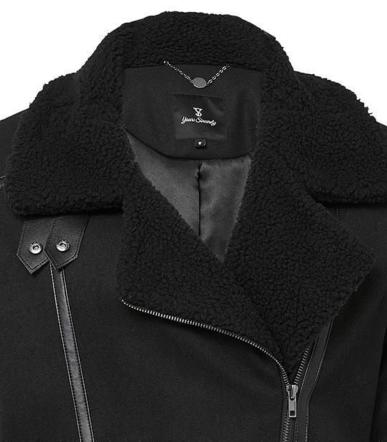 Yours Sincerely Aviator Shearling Jacket