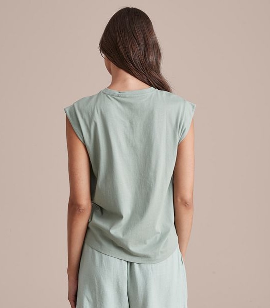 Organic Cotton Muscle Tank Top