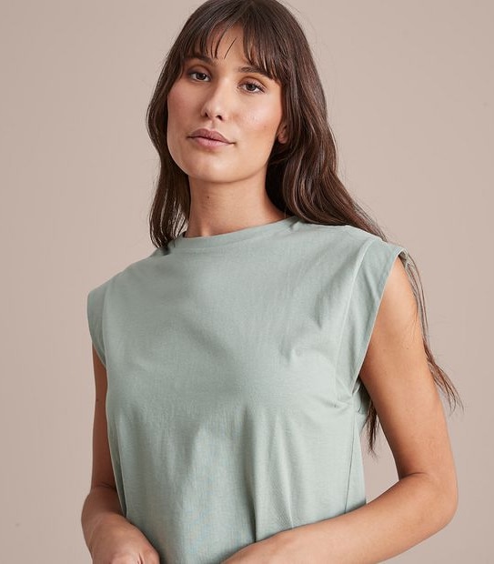 Organic Cotton Muscle Tank Top