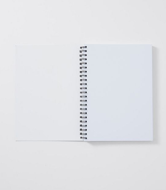 A4 Lion Spiral Sketch Pad