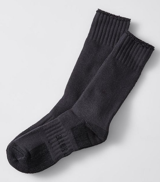 Graphite 2 Pack Bamboo Outdoor Socks - Charcoal