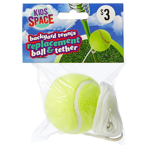Kids Space Backyard Tennis Replacement Ball & Tether Target Australia