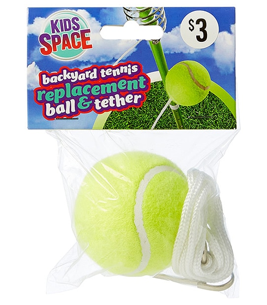 Kids Space Backyard Tennis Replacement Ball & Tether