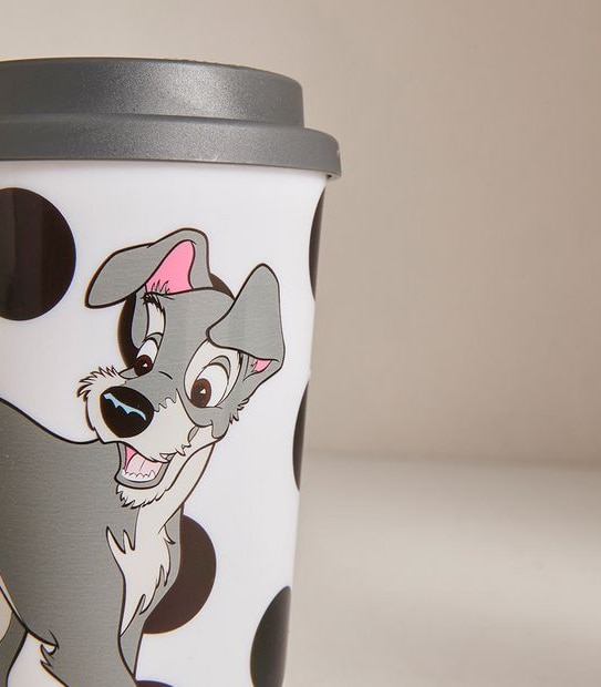 Disney Lady & The Tramp Plastic Travel Mug