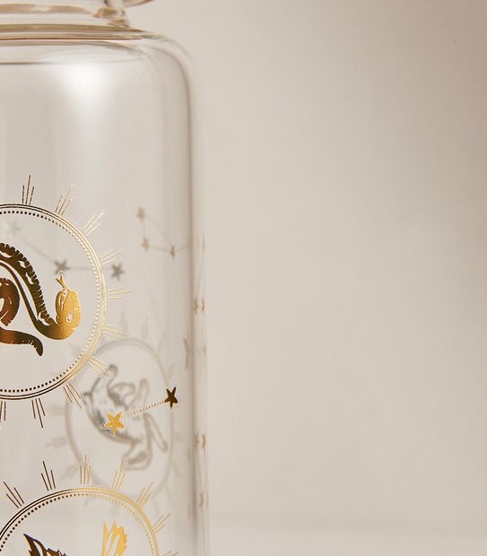 Harry Potter Glass Water Bottle