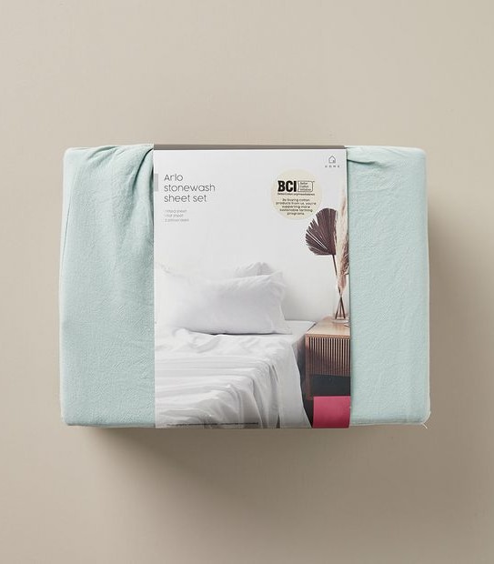 Arlo Stonewash Sheet Set