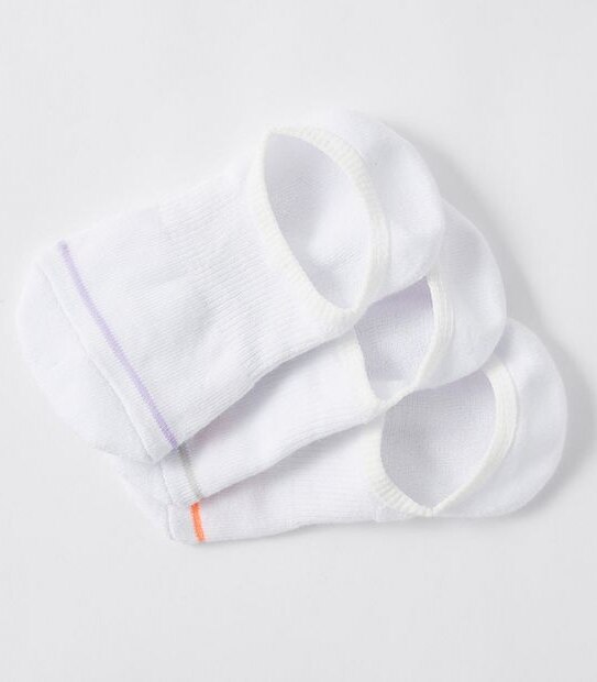 Underworks Active 3 Pack Cushioned Sneaker Socks - White