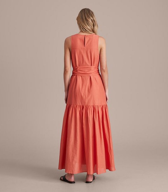 Preview Woven Maxi Tiered Dress
