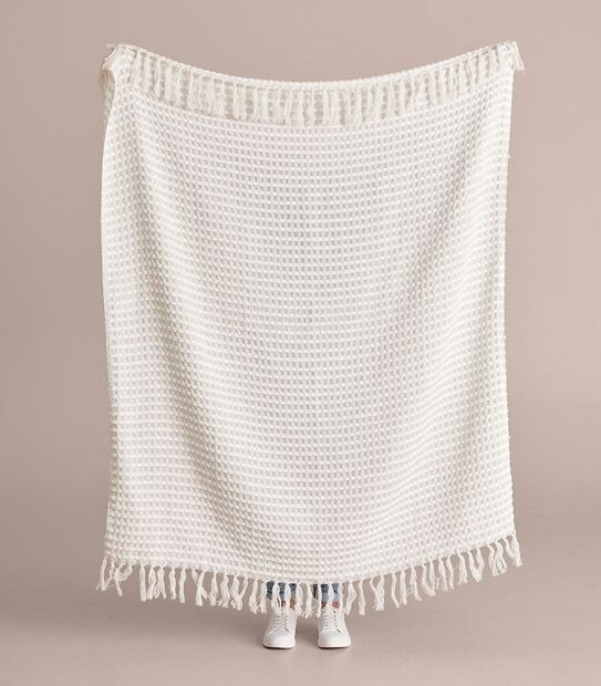 Celina Chenille Stripe Throw