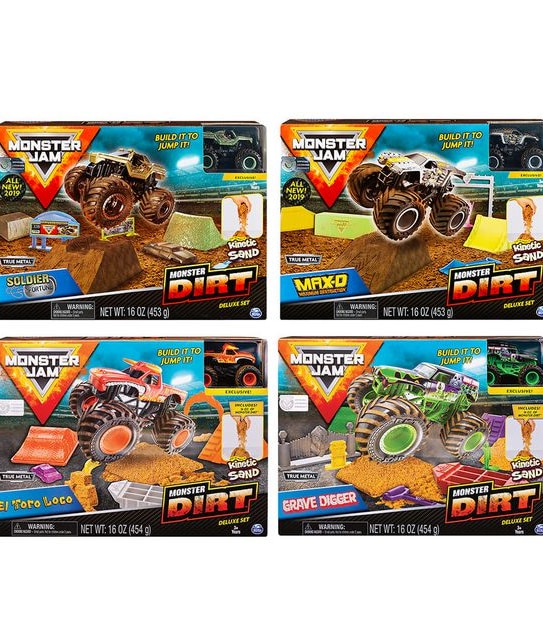 Monster Jam Monster Dirt Deluxe Set Assorted