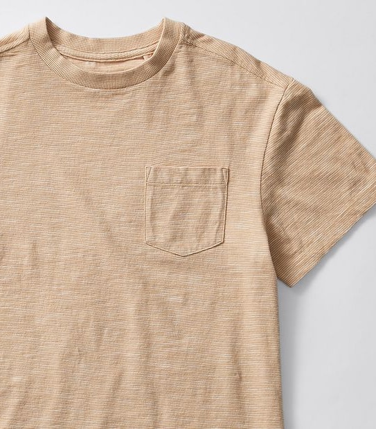 Stripe T-shirt - Sand/White