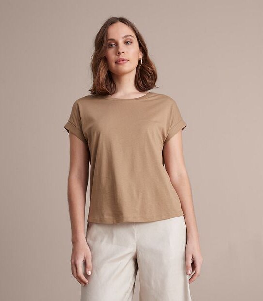 Preview Supima Roll Cuff T-Shirt