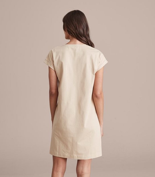 Organic Cotton Knit T-Shirt Dress