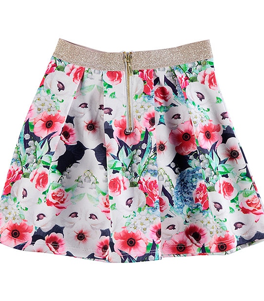 Sistal Floral Pleat Skirt