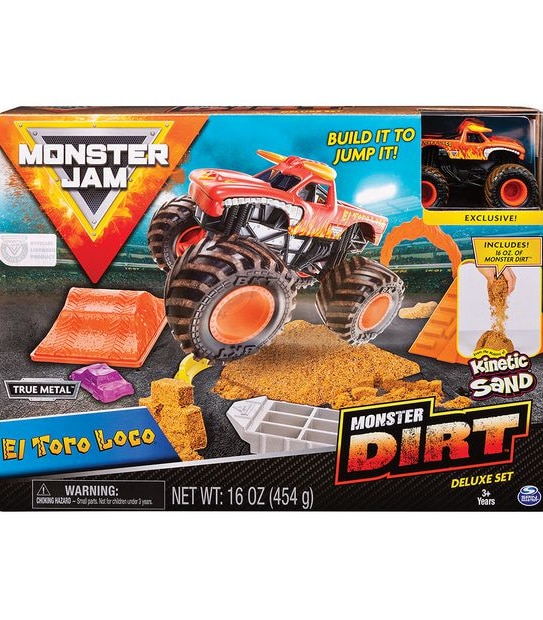 Monster Jam Monster Dirt Deluxe Set Assorted