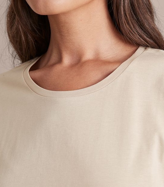Organic Cotton Knit T-Shirt Dress