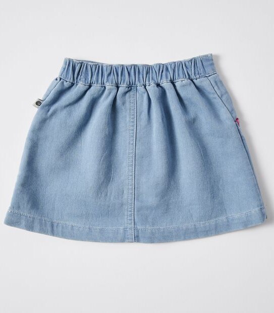 Piping Hot Denim Skirt