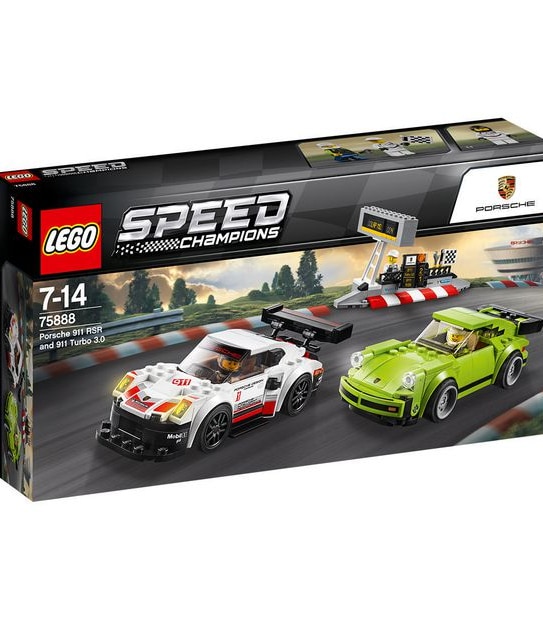 LEGO&reg; Speed Champions Porsche 911 RSR and 911 Turbo 3.0 75888