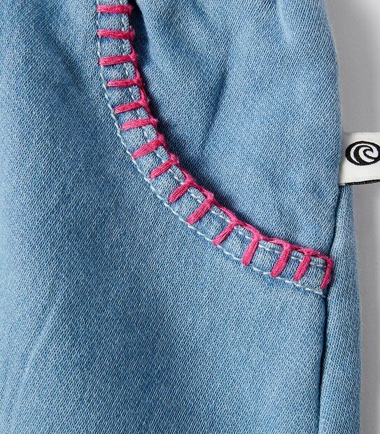Piping Hot Denim Skirt
