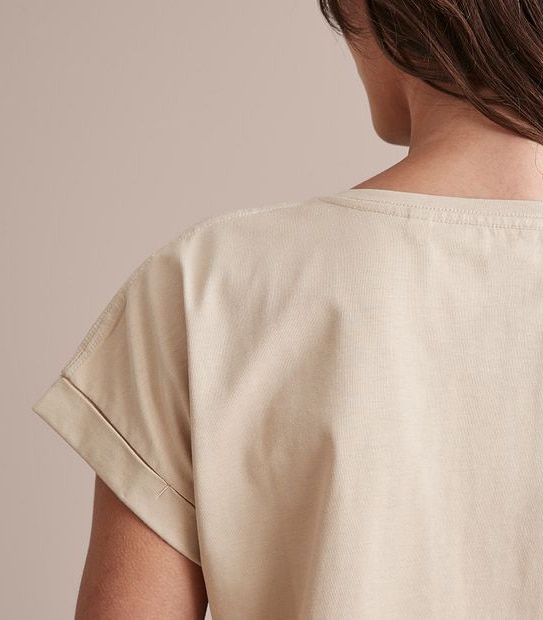 Organic Cotton Knit T-Shirt Dress