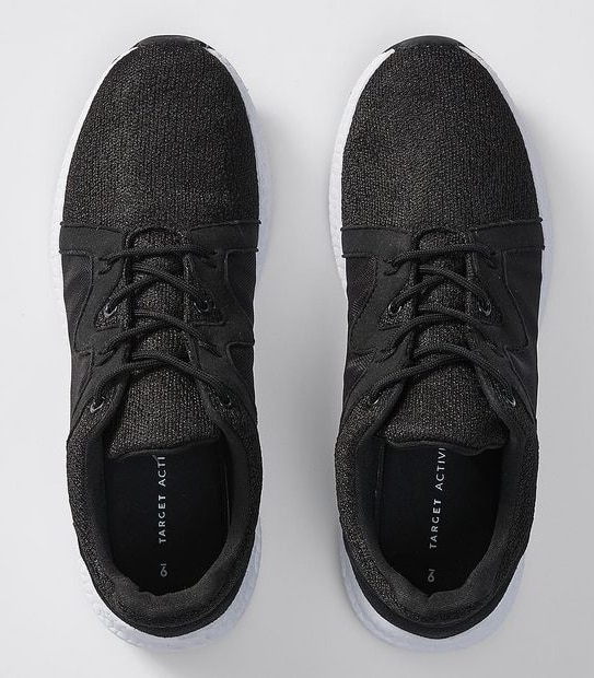 Ava Athletic Lace Up Sneakers - Black