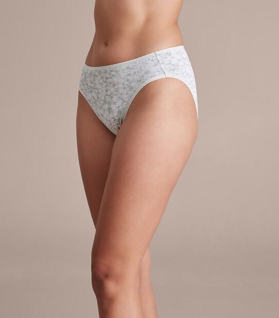 2 Pack Everyday Cotton High Cut Briefs; Style: LHF30308