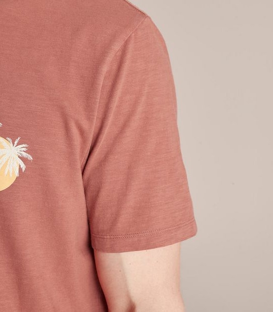 Printed Garment Dyed T-Shirt