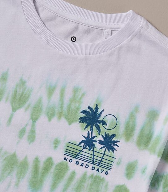 Tie-Dye Striped T-shirt