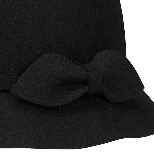 Wool Cloche Hat - Black | Target Australia