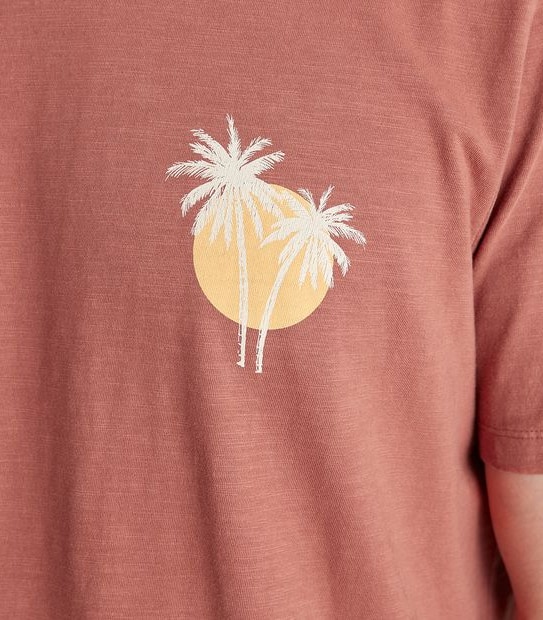 Printed Garment Dyed T-Shirt