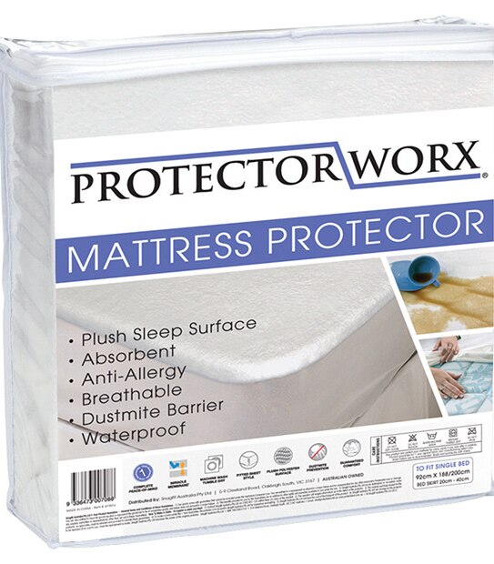 ProtectorWorx Waterproof Mattress Protector Target Australia