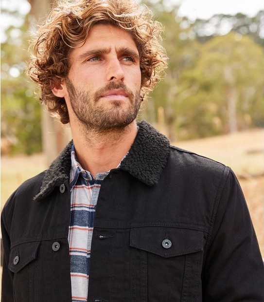 Sherpa Denim Jacket
