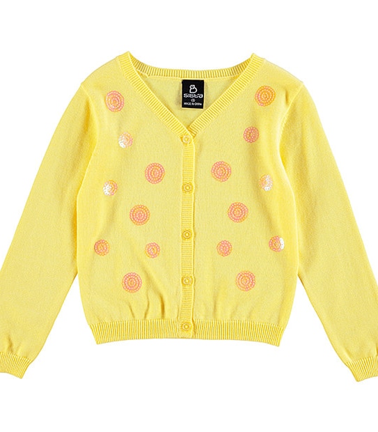Girls' Sista Sequin Cardigan