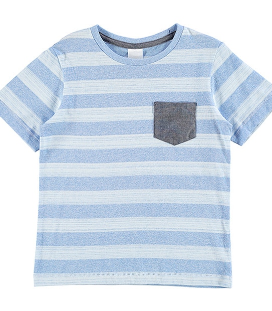 Boys' Short Sleeve Striped T-Shirt