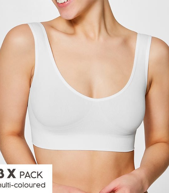 3 Pack Comfort Crop  Style:KC0711 2 of 6