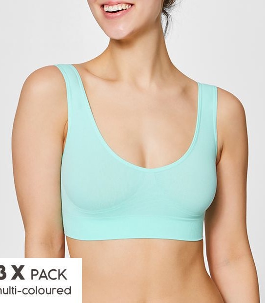 3 Pack Comfort Crop  Style:KC0711 3 of 6