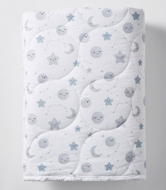 2 Piece Cot Comforter Set - Little Moon