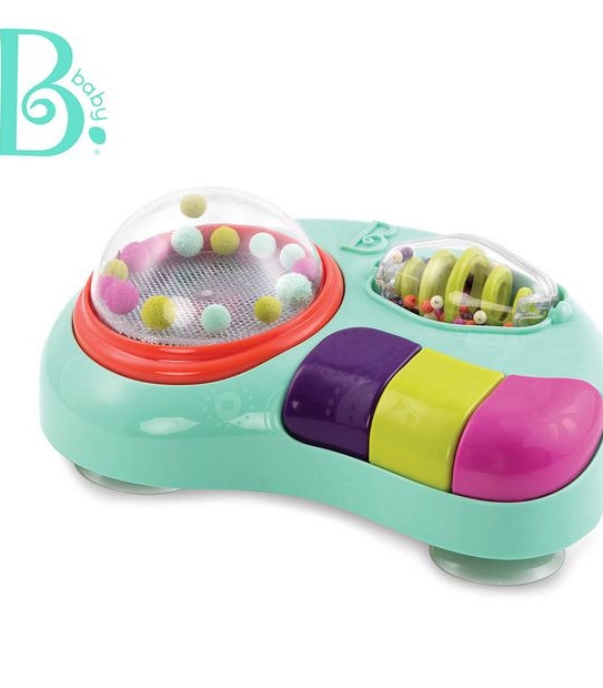 B. baby Whirly Pop Activity Suction Toy