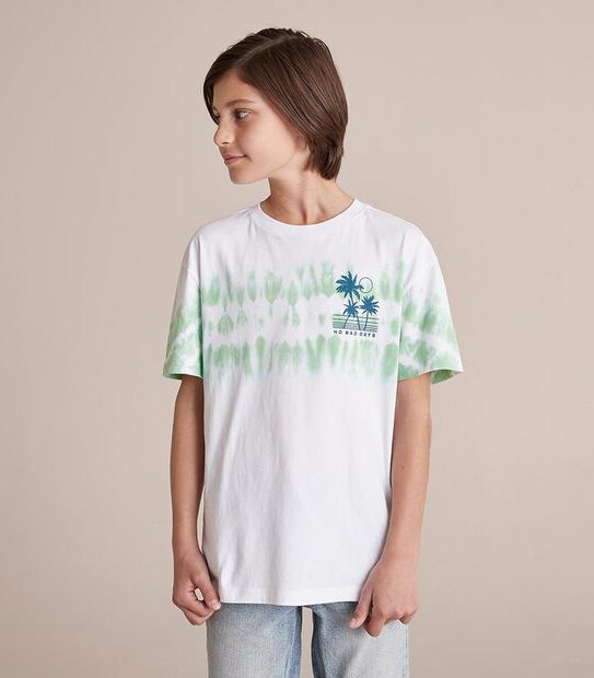 Tie-Dye Striped T-shirt
