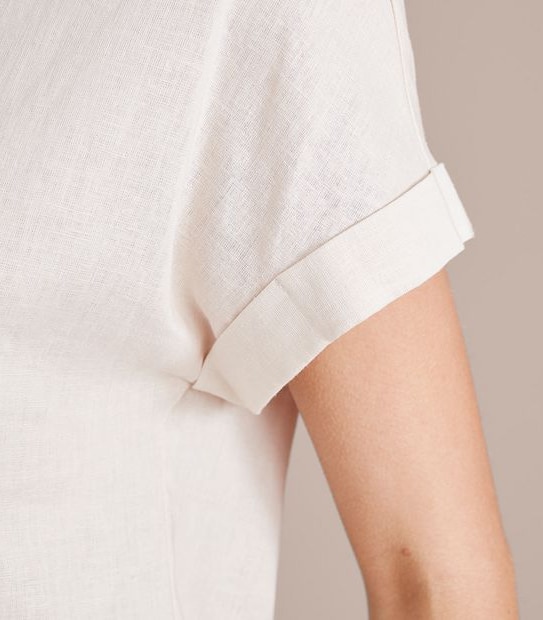 Preview Linen Blend Dallas Dolman Sleeve Blouse
