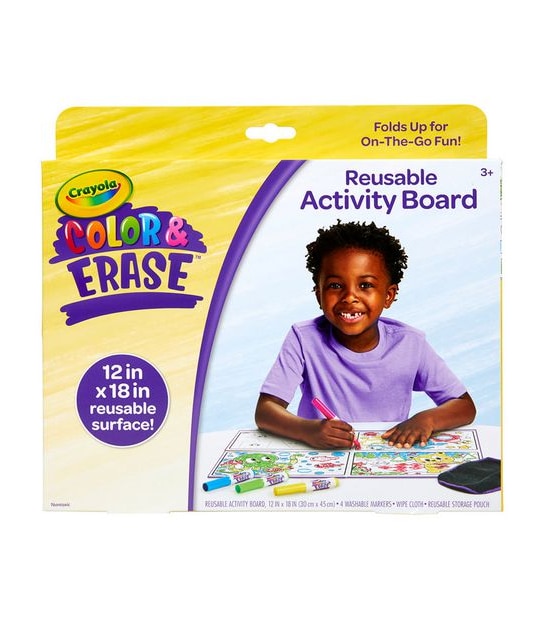 Crayola Colour N Erase Reusable Activity Board