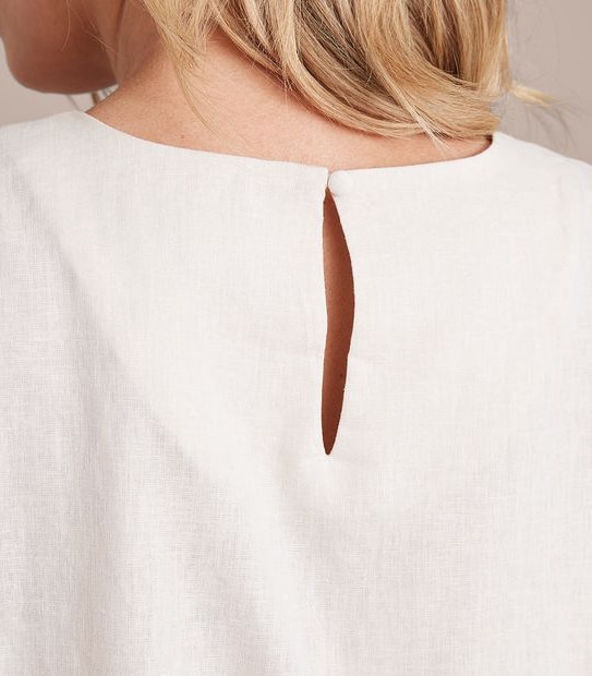 Preview Linen Blend Dallas Dolman Sleeve Blouse